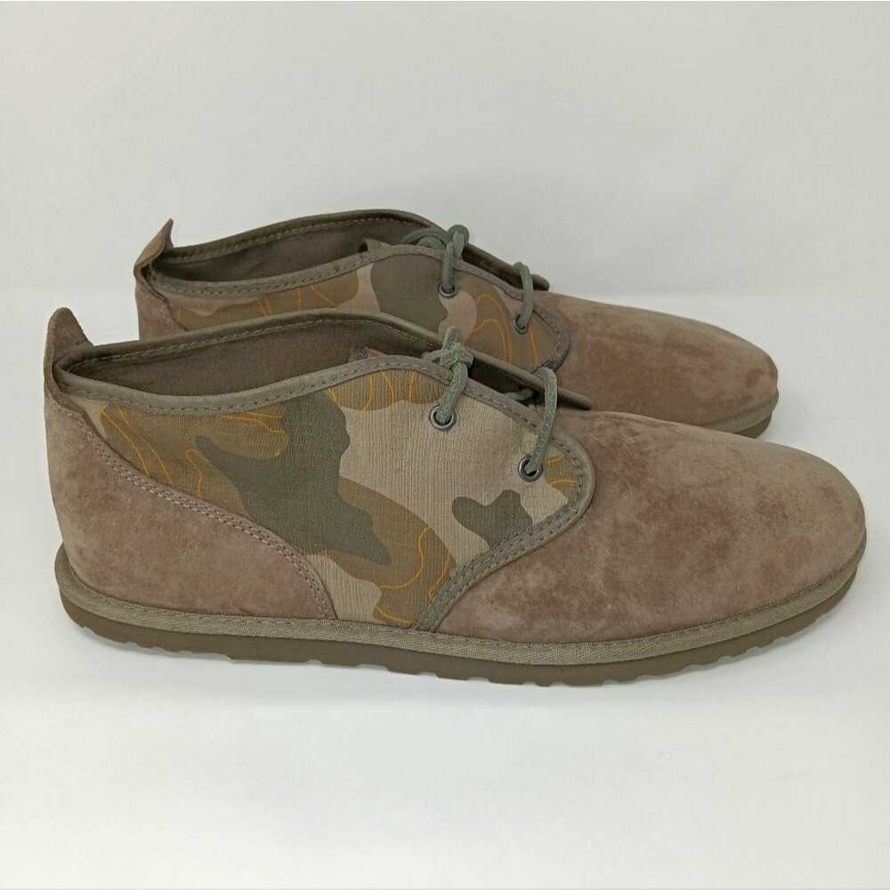 UGG Men’s Maksim Camo Brindle Suede Chukka Boots Size 11 Comfort Utility - Picture 3 of 12